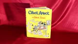 CHUCK AMUCK Hardcover by Chuck Jones Autographed book Warner Bros cartoons artist [upl. by Manny]