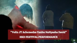 Voltz JT and Nyasha David “GARA NDICHAUYA”Perfomance Yachemedza Vanhu at HKD FESTIVAL [upl. by Tallie]