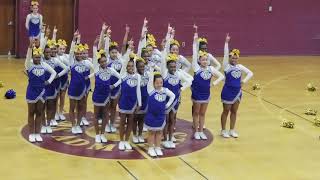 Jefferson Middle School Cheer Showcase 31318 [upl. by Inttirb]