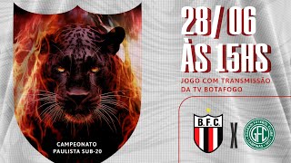 AO VIVO  Botafogo x Guarani  Campeonato Paulista Sub20  28062024 [upl. by Asenav652]