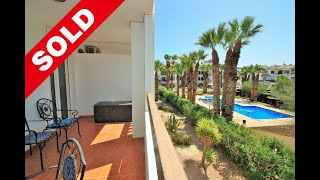 NOW SOLD 149950€ REF VC3593 SOUTH FACING APARTMENT OVERLOOKING THE POOL amp VILLAMARTIN GOLF COURSE [upl. by Atram]