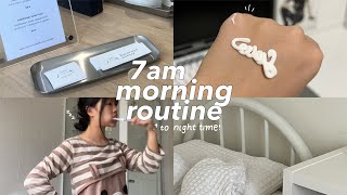 7AM realistic morning and night routine as a busy uni student [upl. by Ocirema]