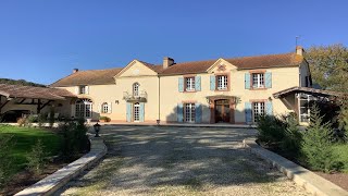 A Classic French Manor House with an Elegant Symmetrical Façade  French Character Homes [upl. by Iah717]