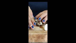 Melinda CB is live Peeling Quail Egg  Tiny Egg 🥚🐣 [upl. by Enaenaj113]