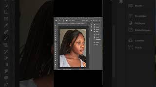 Comment retirer les boutons sur le visagephotoshop shorts [upl. by Meyers]