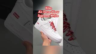 Nike Air Force 1 Low Supreme White CU9225100 [upl. by Eeresed]