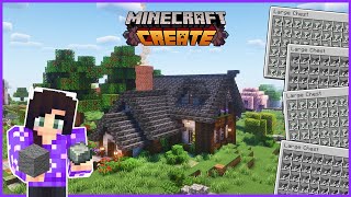 I Built the SIMPLEST Andesite Alloy Farm Using Create Mod in Minecraft [upl. by Gardas]