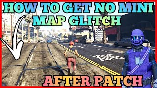 NO MAP GLITCH AFTER PATCH NO MINI MAP GLITCH GTA5 [upl. by Jerman]