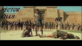 Troy 2004  Hector kills Menelaus HD [upl. by Rozamond]