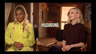 MUDBOUND Interviews Mary J Blige Carey Mulligan Garrett Hedlund and Dee Rees [upl. by Nosnirb31]