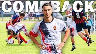 ⚽️🤯 IL MIO ESORDIO IN PROMOZIONE  Ep1 il ritorno [upl. by Akinnej576]