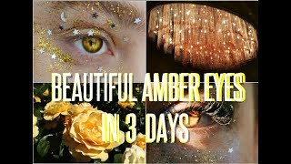 Beautiful Rare Magnetic Amber Eyes  Subliminal Affirmations [upl. by Lubin]