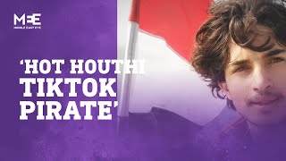 Hot Houthi TikTok pirate goes viral [upl. by Tierza80]