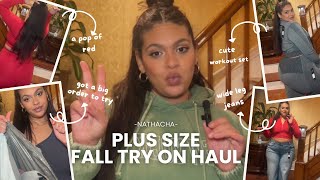 Plus Size Fall Try On Haul [upl. by Miarzim]