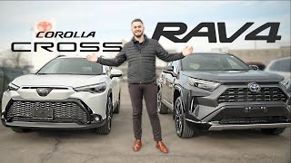 2024 Toyota Corolla vs 2024 Toyota Rav 4 Whats Different Full Review [upl. by Aleris]