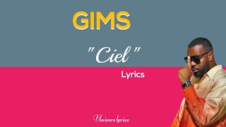 Gims Ciel lyrics [upl. by Snilloc]