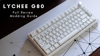 Lychee Gaming G80 Mechanical Keyboard  Full Review and Modding Guide [upl. by Lachman224]