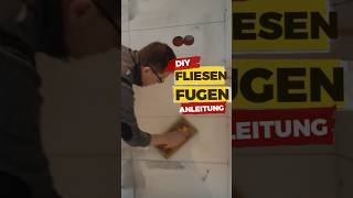 Fliesen Fugen DIY Anleitung [upl. by Nasas]