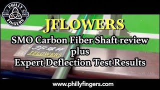 JFlowers SMO Carbon Fiber Shaft review plus Expert Deflection Test Results [upl. by Mcclenaghan923]