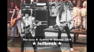 Thin Lizzy  Jailbreak  Live  Sydney Opera House  1978 [upl. by Togram]