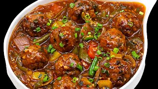 होटल जैसा वेज मंचूरियन का सबसे आसान तरीका  Veg Manchurian Recipe  Manchurian RecipeKabitaskitchen [upl. by Lambart]