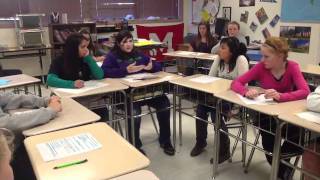 Walker Middle School Socratic Seminar [upl. by Pritchett]