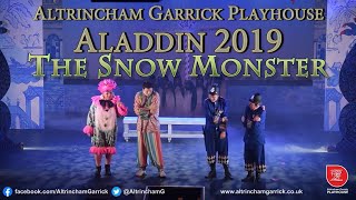 quotThe Snow Monsterquot  Aladdin 2019  Altrincham Garrick Playhouse [upl. by Yehudit]