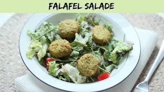 Falafel salade  LEKKER EN SIMPEL [upl. by Anigar]