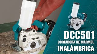 Cortadora de mármol inalámbrica DCC501 Makita [upl. by Gentille]