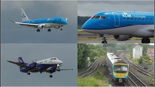 Humberside Airport Plane Spotting  27th June 2022 [upl. by Odnesor]