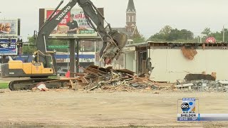 Georges Hot Dog Shoppe Torn Down [upl. by Ycats279]