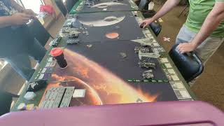 Star Wars Armada  Game Shoppe Bellevue store champ  Oct 21st  Game 1 [upl. by Mario]