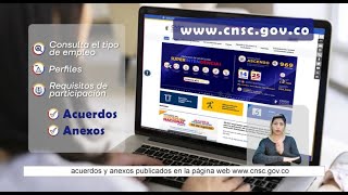 Más de 3500 vacantes en 7 superintendencias oferta la Comisión Nacional del Servicio Civil  CNSC [upl. by Tiana]