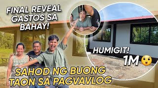 FINAL REVEAL NG GASTOS SA BAHAY SAHOD NG BUONG TAON SA PAGVAVALOG GRABE ANLAKI NG NAGASTOS [upl. by Retepnhoj488]