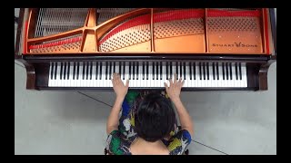 Beethoven Sonata Op 7 on 102 key Stuart amp Sons piano  Brenda Jones [upl. by Nanon717]