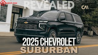 New 2025 Chevrolet Suburban amp Tahoe  Spacious TechLaden and Luxurious [upl. by Suivat]