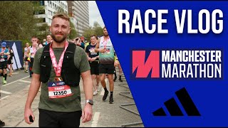 Manchester Marathon 2024  Race Day Vlog [upl. by Luca]