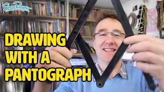 How to draw bigger and smaller with a pantograph [upl. by Sivia530]