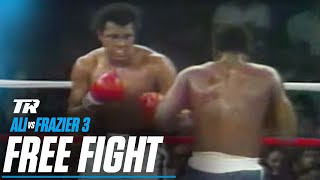 Muhammad Ali vs Joe Frazier III  ON THS DAY FREE FIGHT  THE THRILLA IN MANILA [upl. by Arik412]