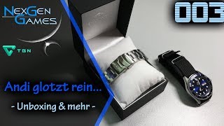 Unboxing und Test  Orient Ray 2 Blue FAA02005D9  NatoArmband 1080pFullHD  deutsch [upl. by Bauske]