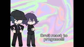 Danganronpa V3 react to pregames  Saiouma  Amamatsu [upl. by Ytsirc733]