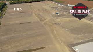 SCHEELS Sports Park Aerial Update 2024  Springfield Ill [upl. by Triley]