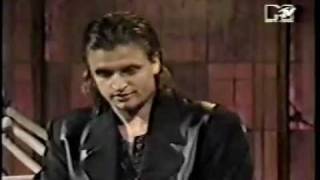 Lenny Wolf Kingdom Come interview on MTV Hands Of Time 1991 [upl. by Adnilab]