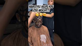 CRAZY Hair Transformation🤯😨😮  quotLose Weight with This Crazy Hair Trick 😂 [upl. by Ahsil]