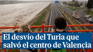 El desvío del Turia que salvó el centro de Valencia de la destrucción [upl. by Pevzner677]