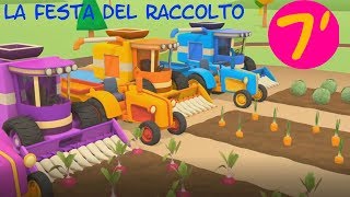 La festa del raccolto con Leo e i suoi amici trattori  compilation per bambini [upl. by On]