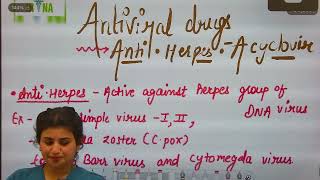 ANTI VIRAL DRUGS WITH FULL EXPLANATION  pharma nclex  norcet  MBBS nclex nclexnursing pharma [upl. by Bret153]