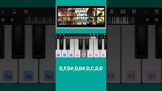 GTA San Andreas Easy Tutorial piano pianocover shortsviral shorts shortsviral [upl. by Eiramyllek]