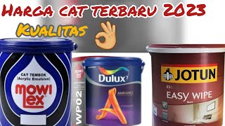 daftar harga cat dulux mowilex jotun 2023 [upl. by Sunny]