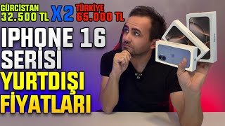 iPhone 16 Serisi Gürcistan Fiyatları 2024 Kasım  Yurtdışı iPhone 16 Fiyatları  Tax Free [upl. by Htiekel]